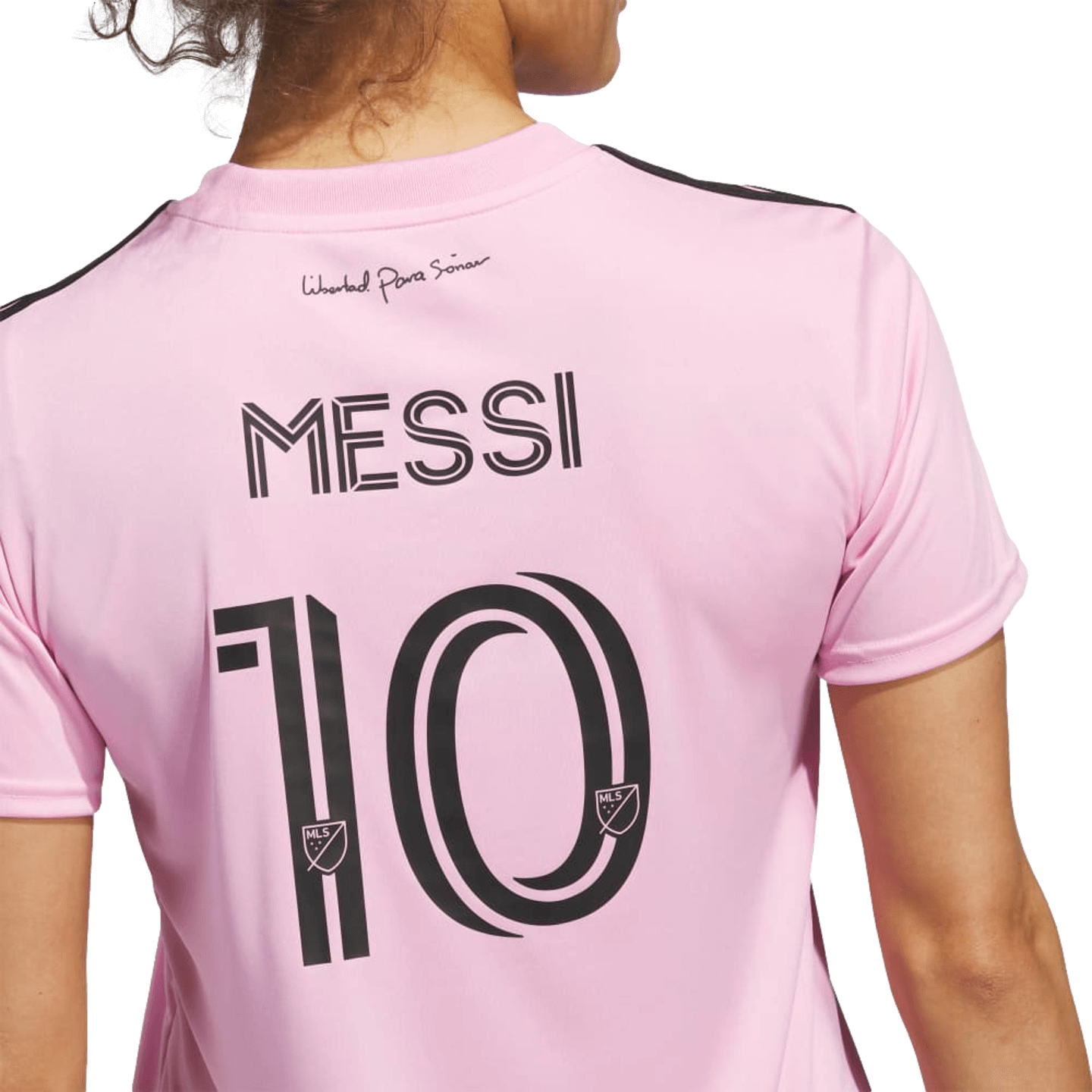 Camiseta local de Messi para mujer Adidas Inter Miami 22/23