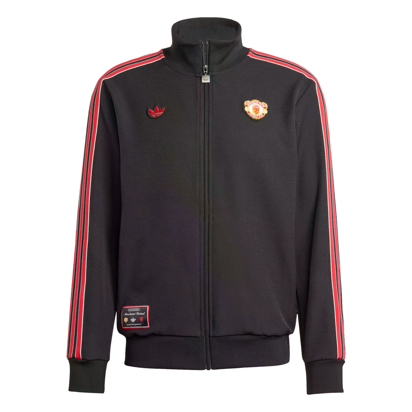 (ADID-JF0358) Chaqueta deportiva Adidas Manchester United Icon [NEGRA] (lanzamiento el 12/2/25)