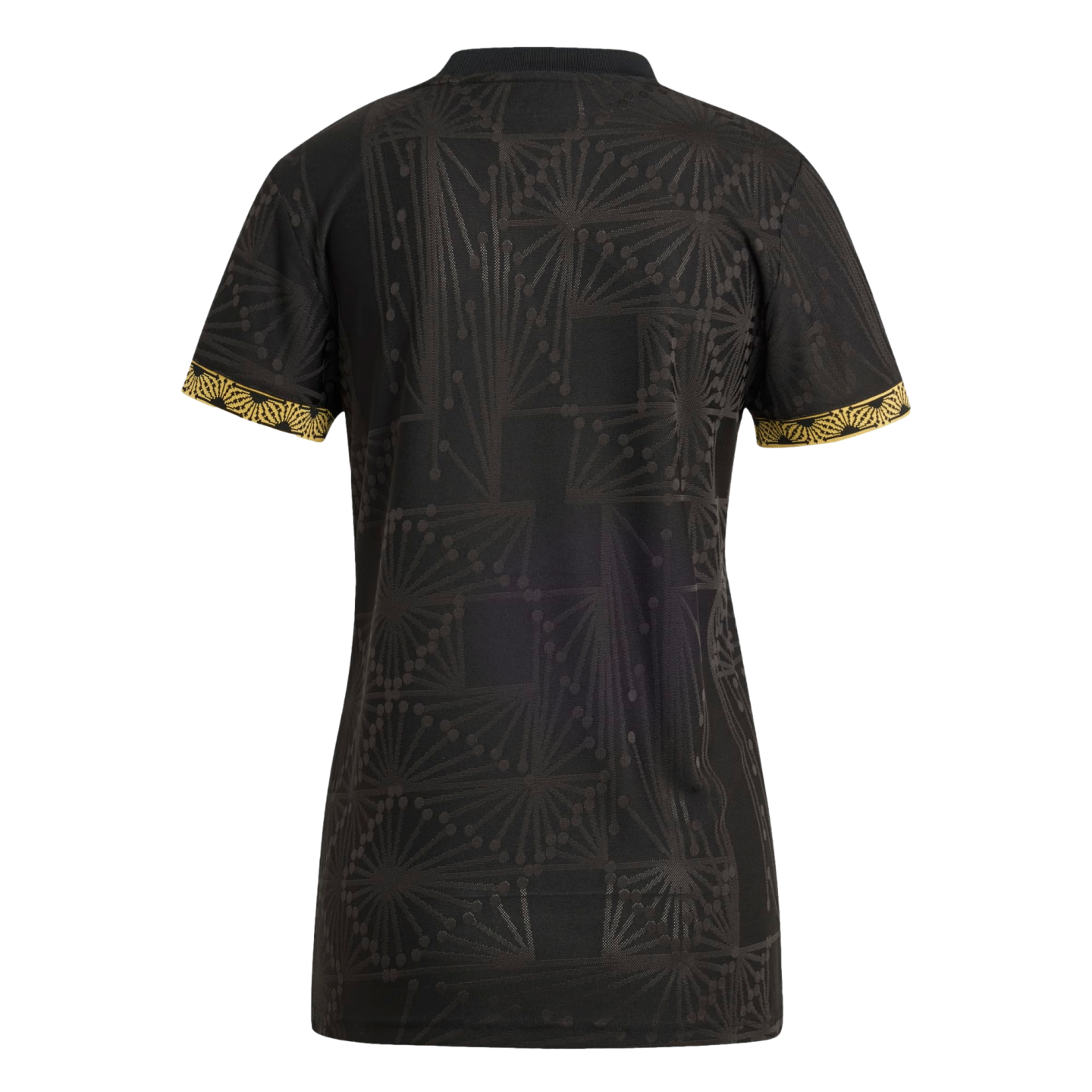 (ADID-JF0391) Camiseta Adidas México 2025 Dorada para Mujer [NEGRO]