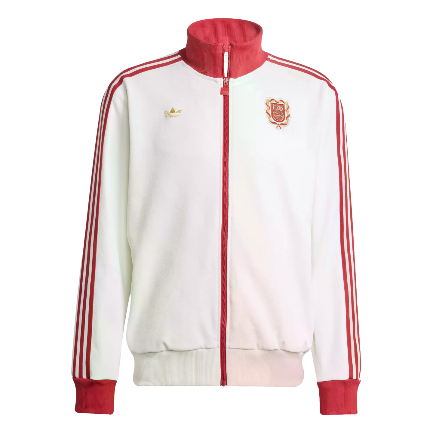 (ADID-JF0593) Chaqueta deportiva con motivo del 125.º aniversario del Bayern de Múnich de Adidas [OWHITE] (lanzamiento el 20/2/25)