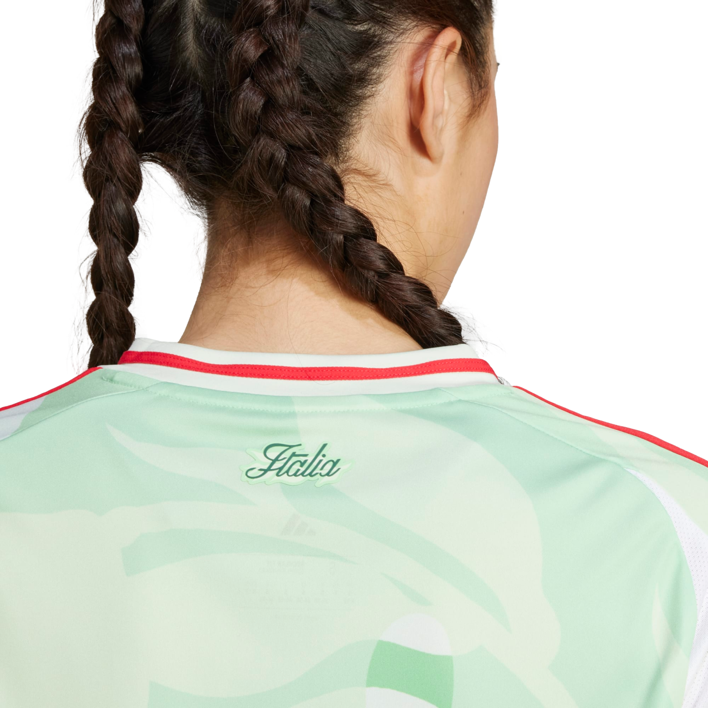 (ADID-JF0600) Camiseta visitante de Adidas Italia 2025 para mujer [GLOMIN] (lanzamiento el 17/02/25)