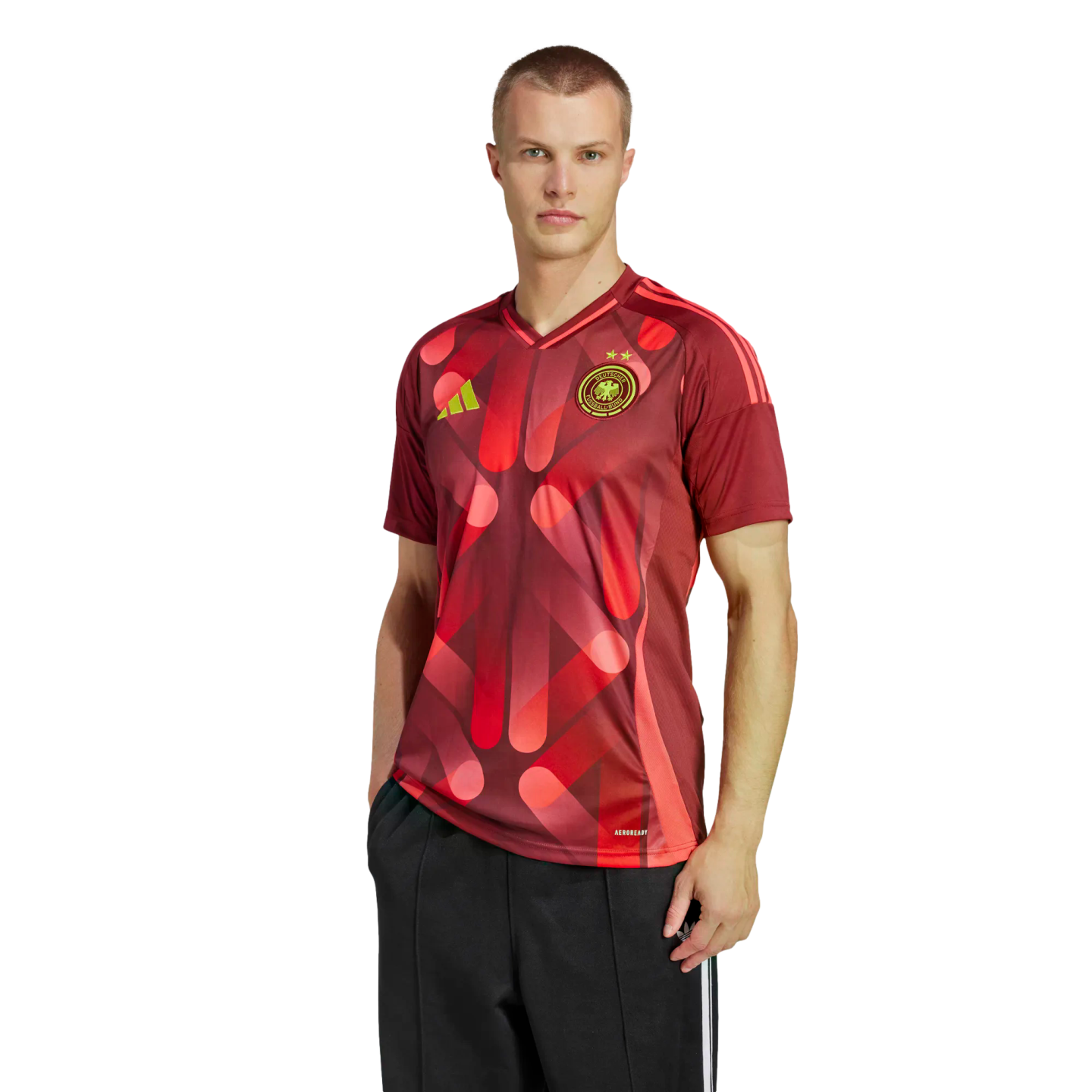 (ADID-JF2605) Camiseta de visitante de Alemania 2025 de Adidas [TECOBU] (lanzamiento el 17/02/25)