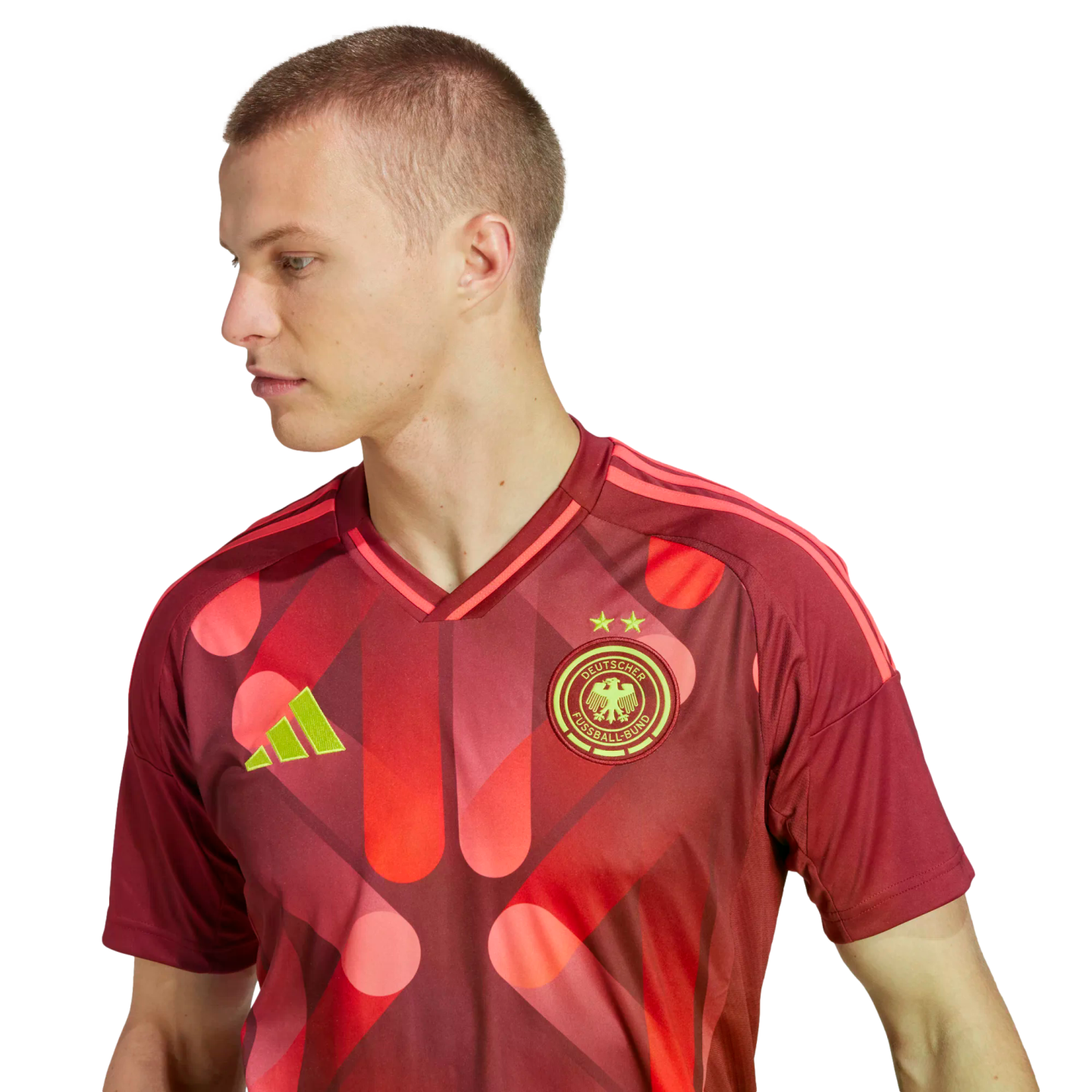 (ADID-JF2605) Camiseta de visitante de Alemania 2025 de Adidas [TECOBU] (lanzamiento el 17/02/25)