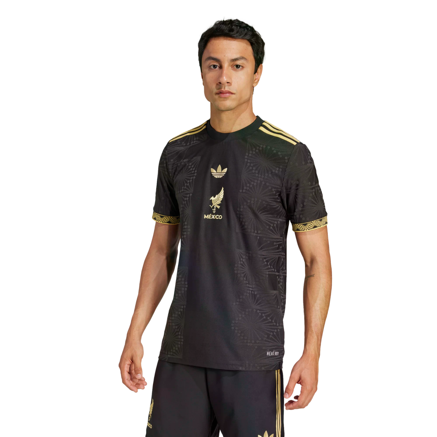 Adidas Mexico 2025 Gold Authentic Jersey