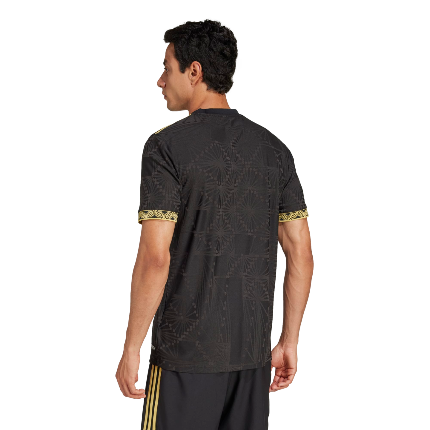 (ADID-JF2639) Camiseta adidas México 2025 Oro [NEGRO]