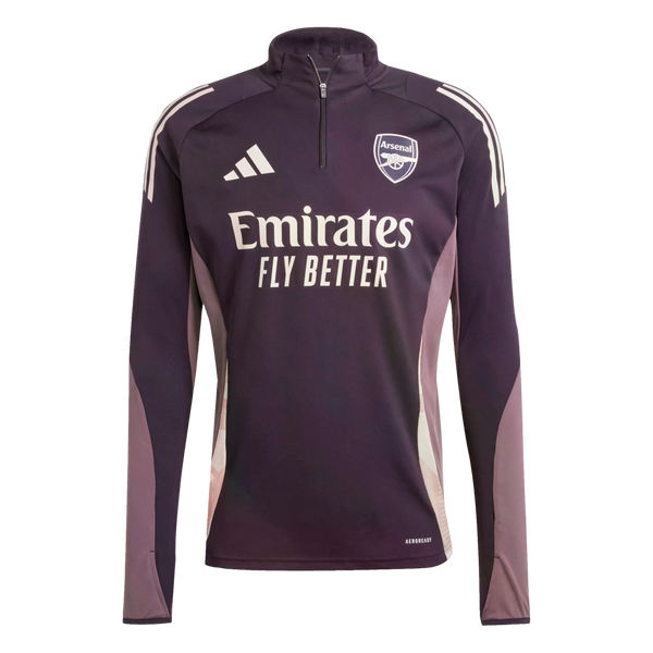 Adidas Arsenal Tiro 24 Training Top Soccer JF2924 Purple