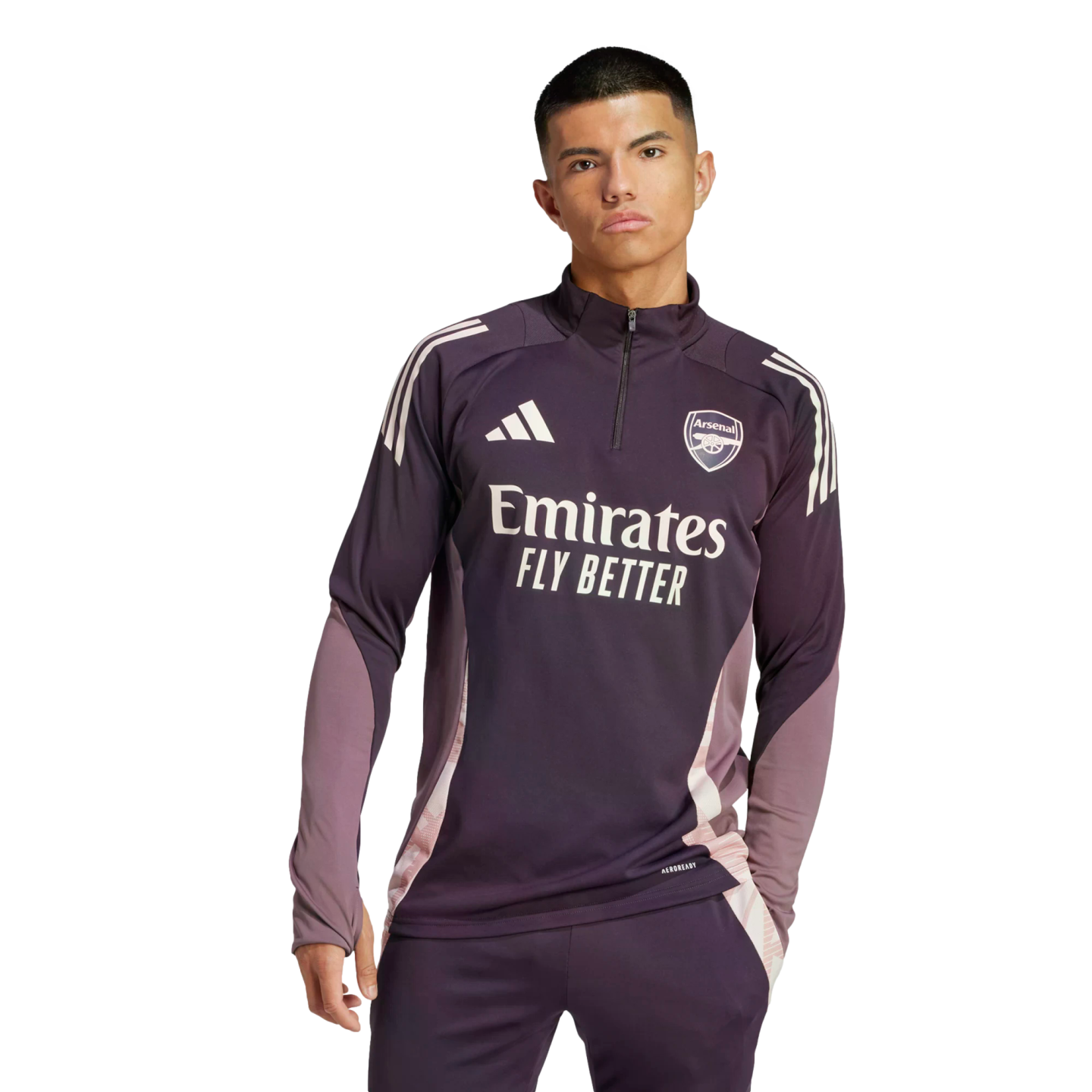 Camiseta de entrenamiento con cremallera 1/4 del Arsenal de Adidas