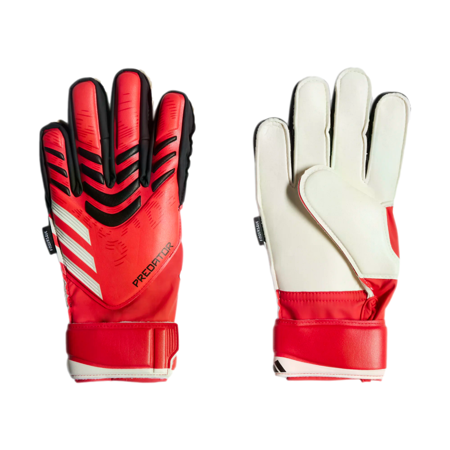 Guantes de portero para jóvenes Adidas Predator Match Fingersave