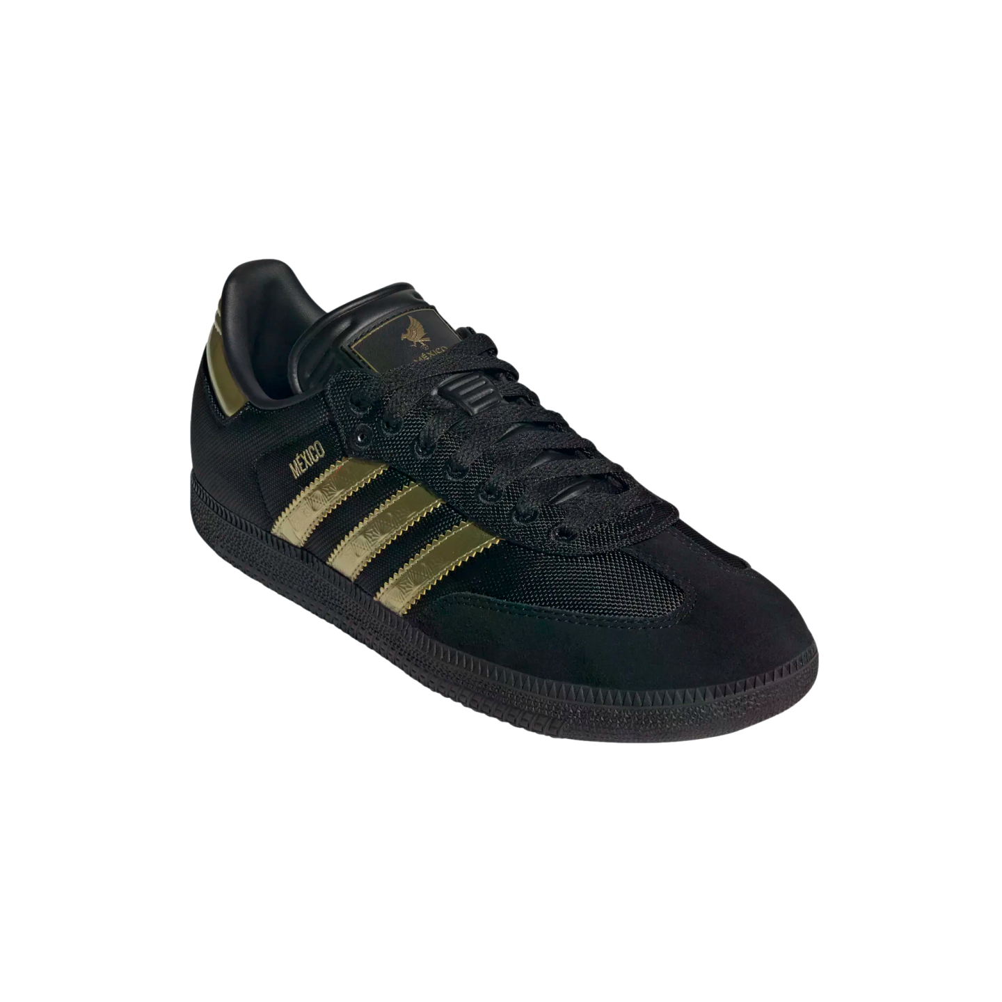 (ADID-JH5656) Zapatillas de interior Adidas Samba Mexico [CBLACK,GOLDMT,GOLDMT]