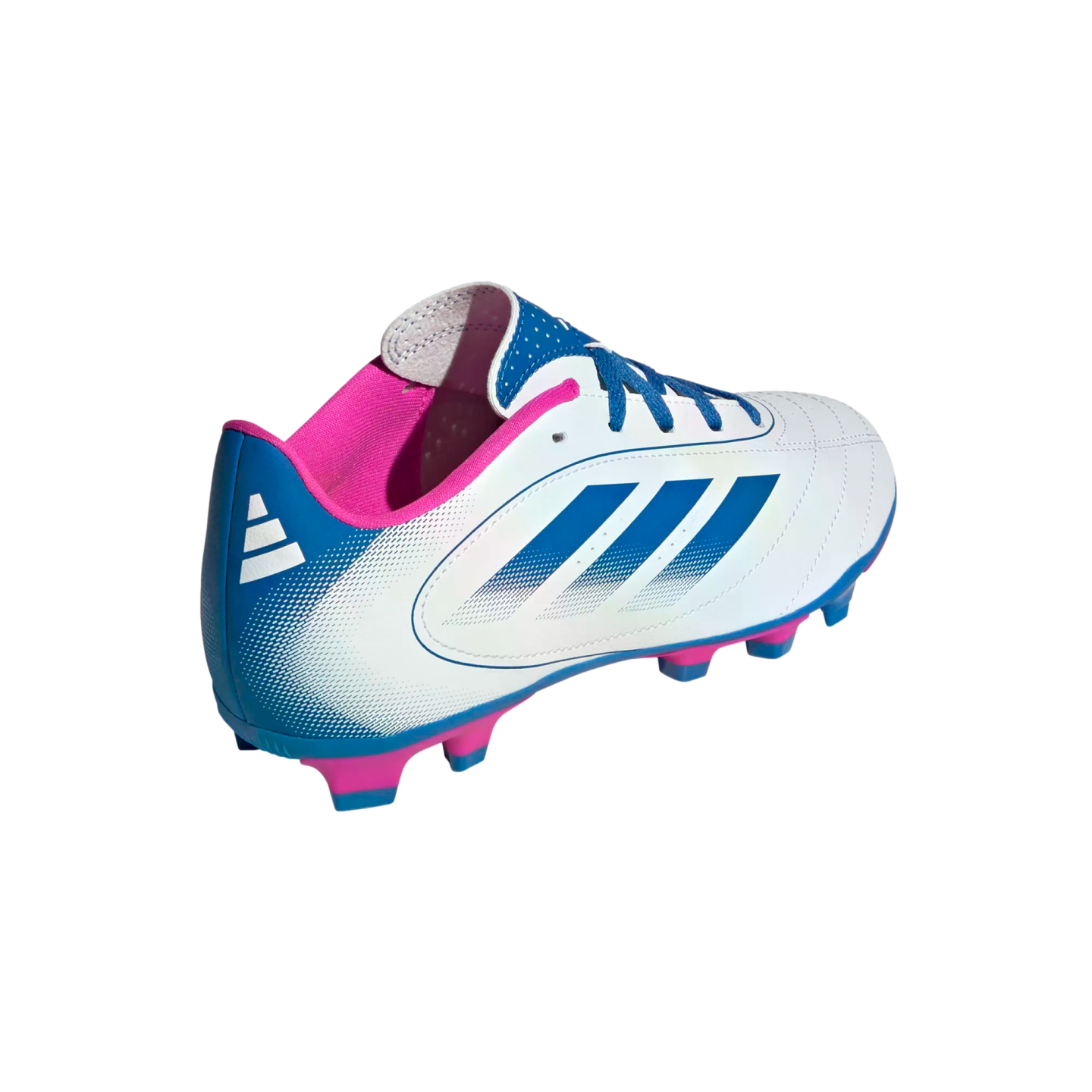 Botas de fútbol para terreno firme para jóvenes Adidas Goletto IX