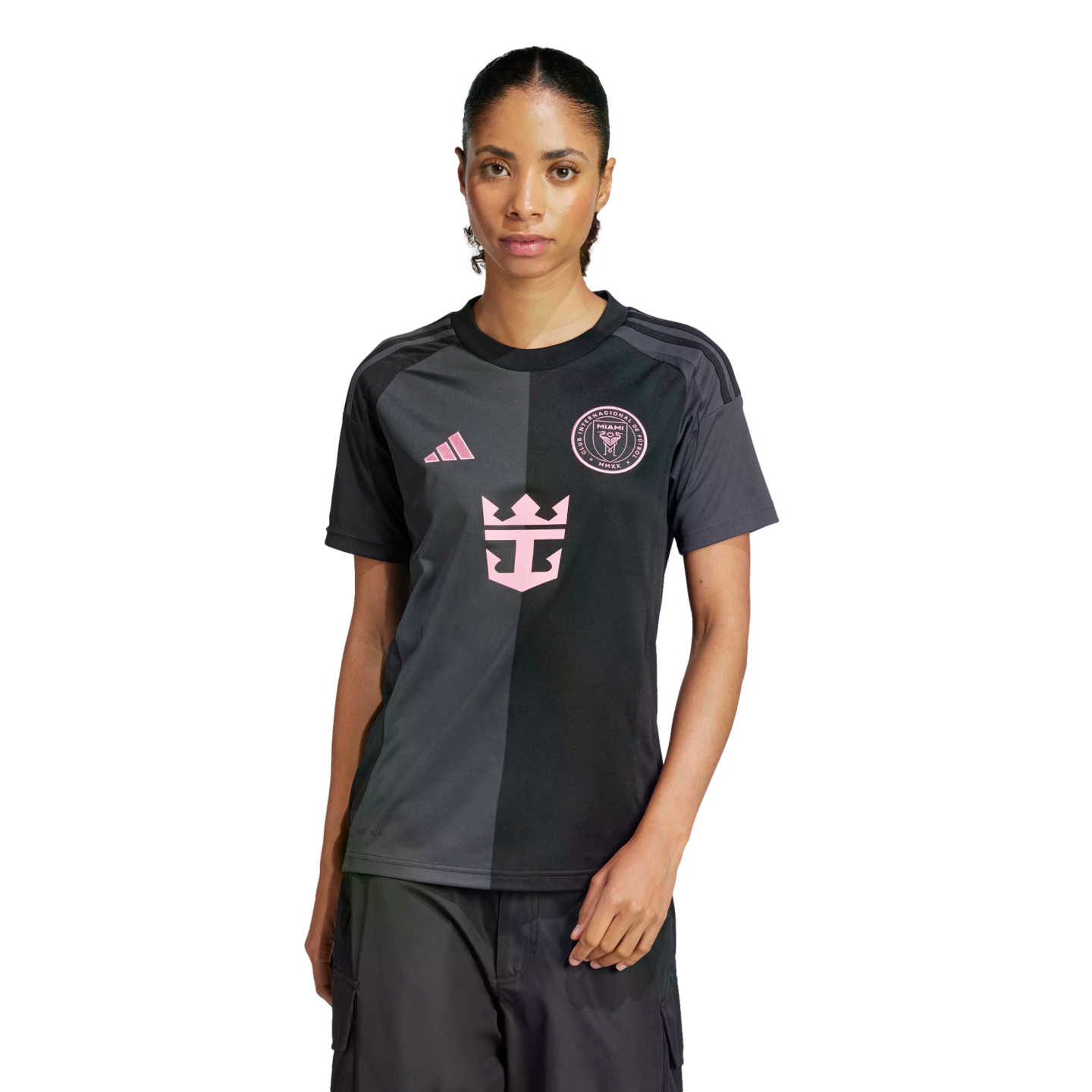 Camiseta visitante de Messi para mujer Adidas Inter Miami 25/26