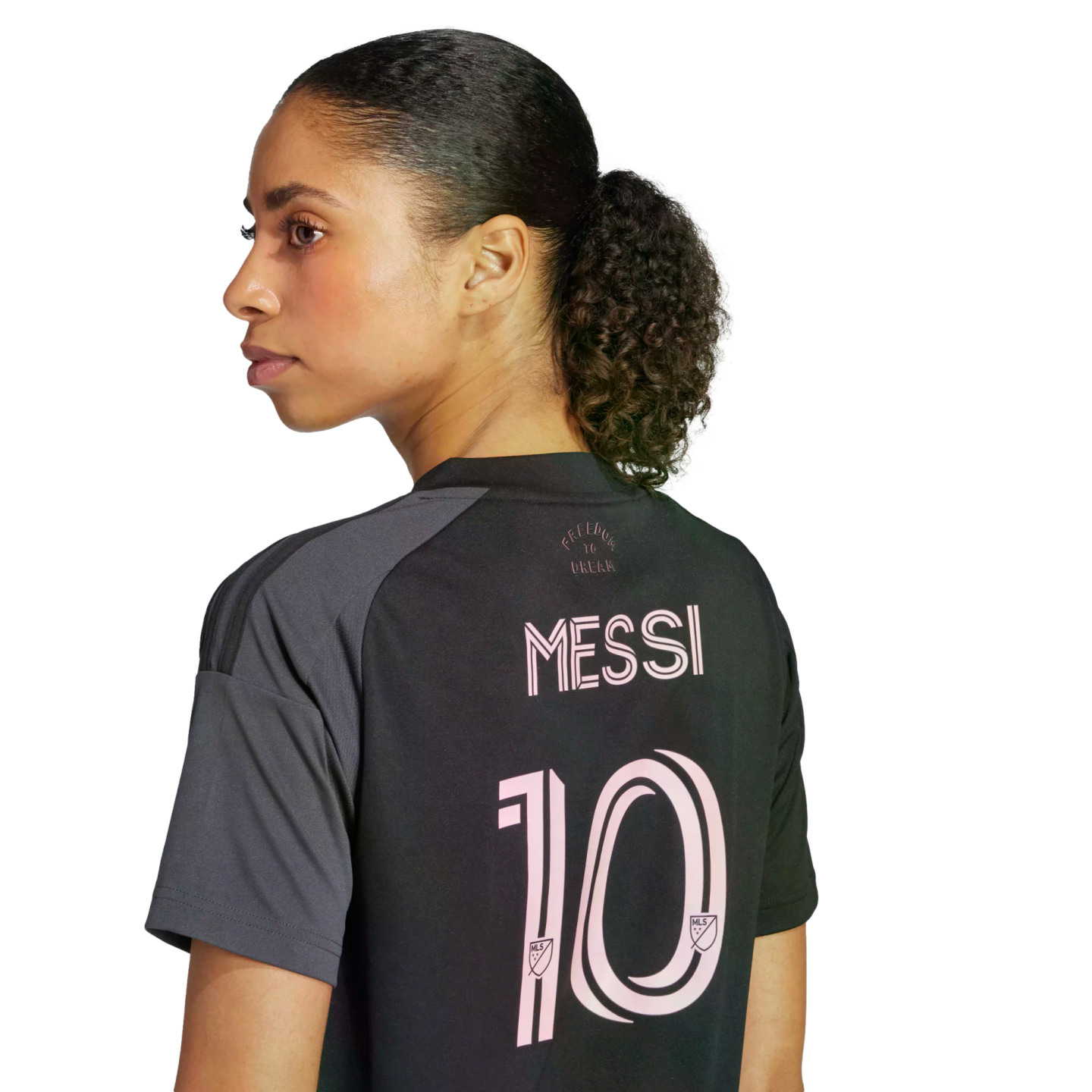 Camiseta visitante de Messi para mujer Adidas Inter Miami 25/26