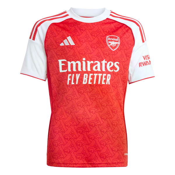 Adidas Arsenal 25/26 Youth Home Jersey Soccer JI9533 Red