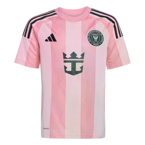 Adidas Inter Miami 25/26 Youth Home Jersey Soccer JJ1391 Pink