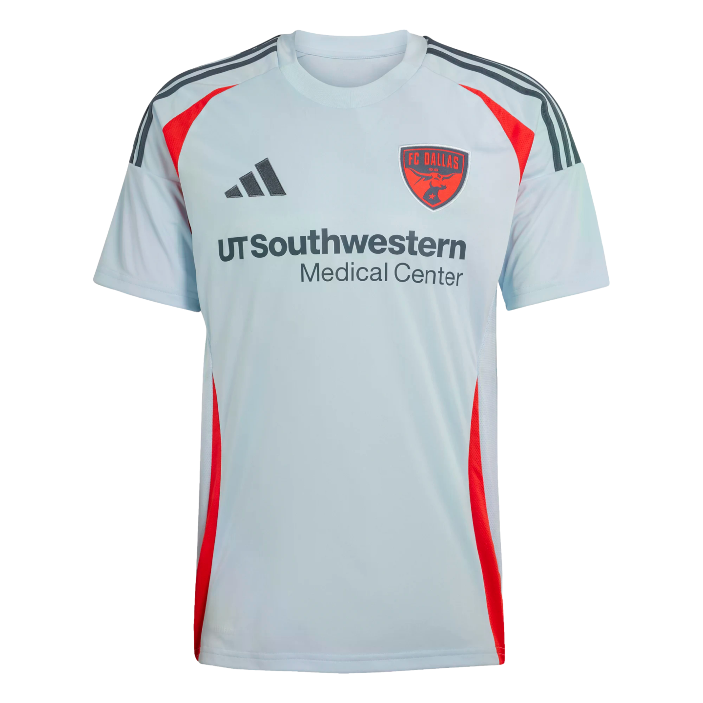 (ADID-JJ3889) Camiseta de visitante Adidas FC Dallas 25/26 [SKYTIN] (Lanzamiento 14/02/25)