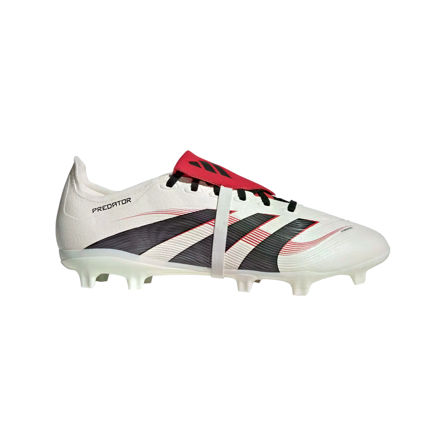 Botas de fútbol Adidas Predator League con lengüeta plegable para terreno firme