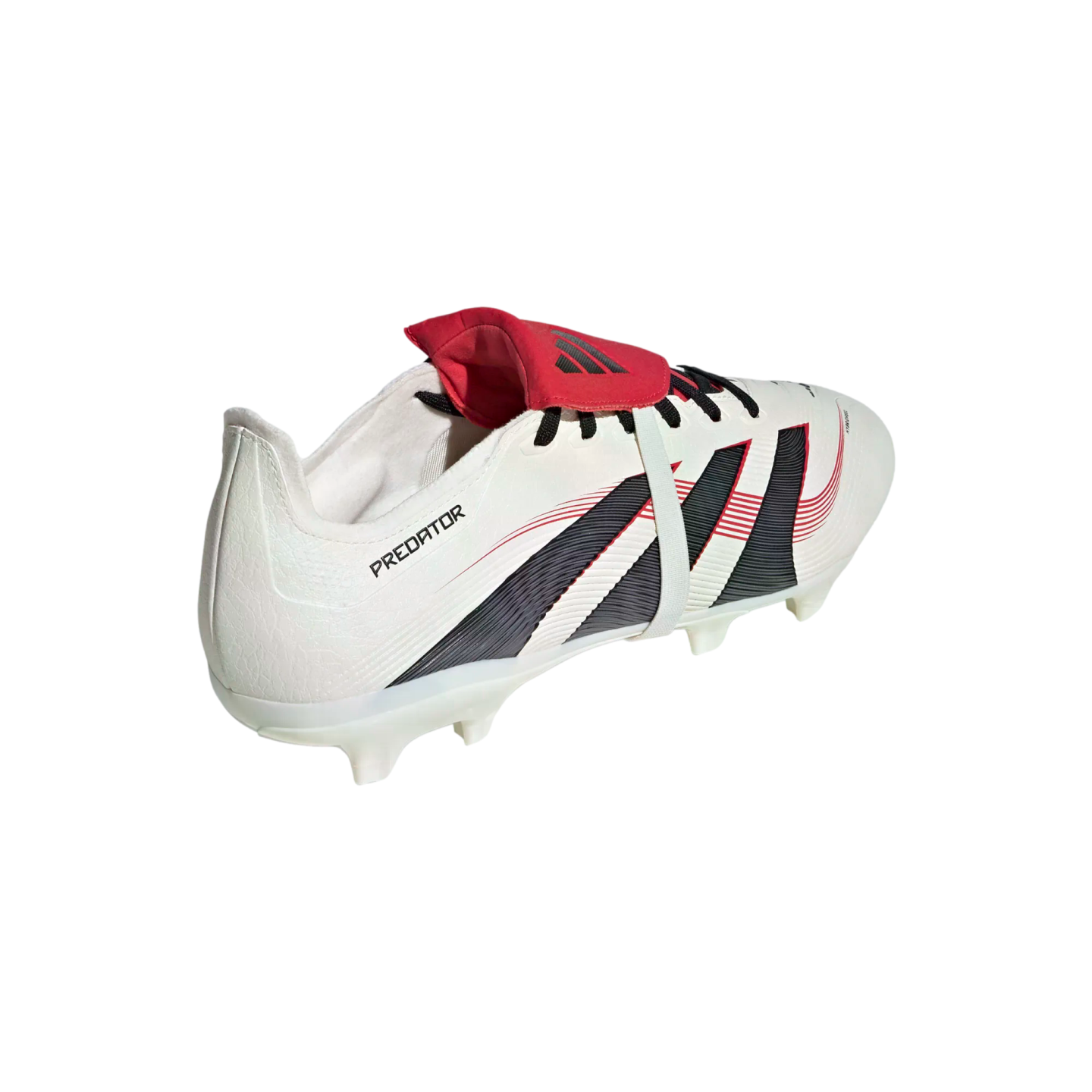 Botas de fútbol Adidas Predator League con lengüeta plegable para terreno firme