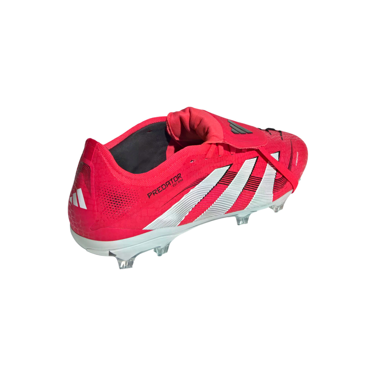 Botas de fútbol Adidas Predator Pro con lengüeta plegable para terreno firme