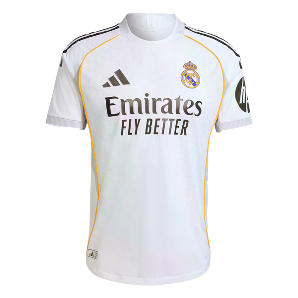 Adidas Real Madrid 25/26 Authentic Home Jersey Soccer JV5918 White