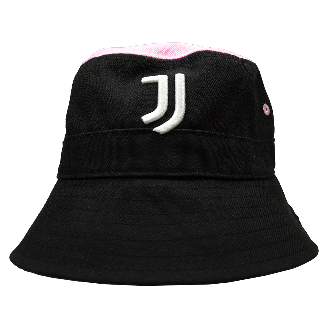 Juventus Houston Black and Pink Bucket Hat