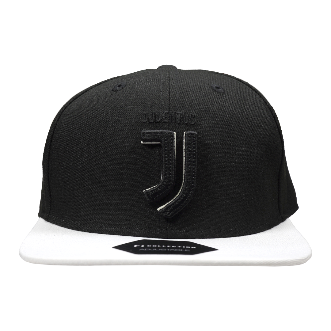 Juventus Houston Black and White Snapback