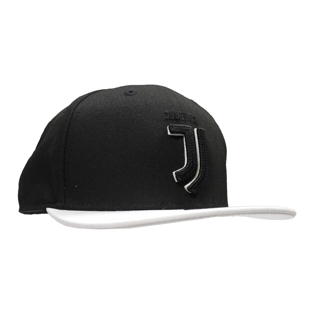 Juventus Houston Black and White Snapback