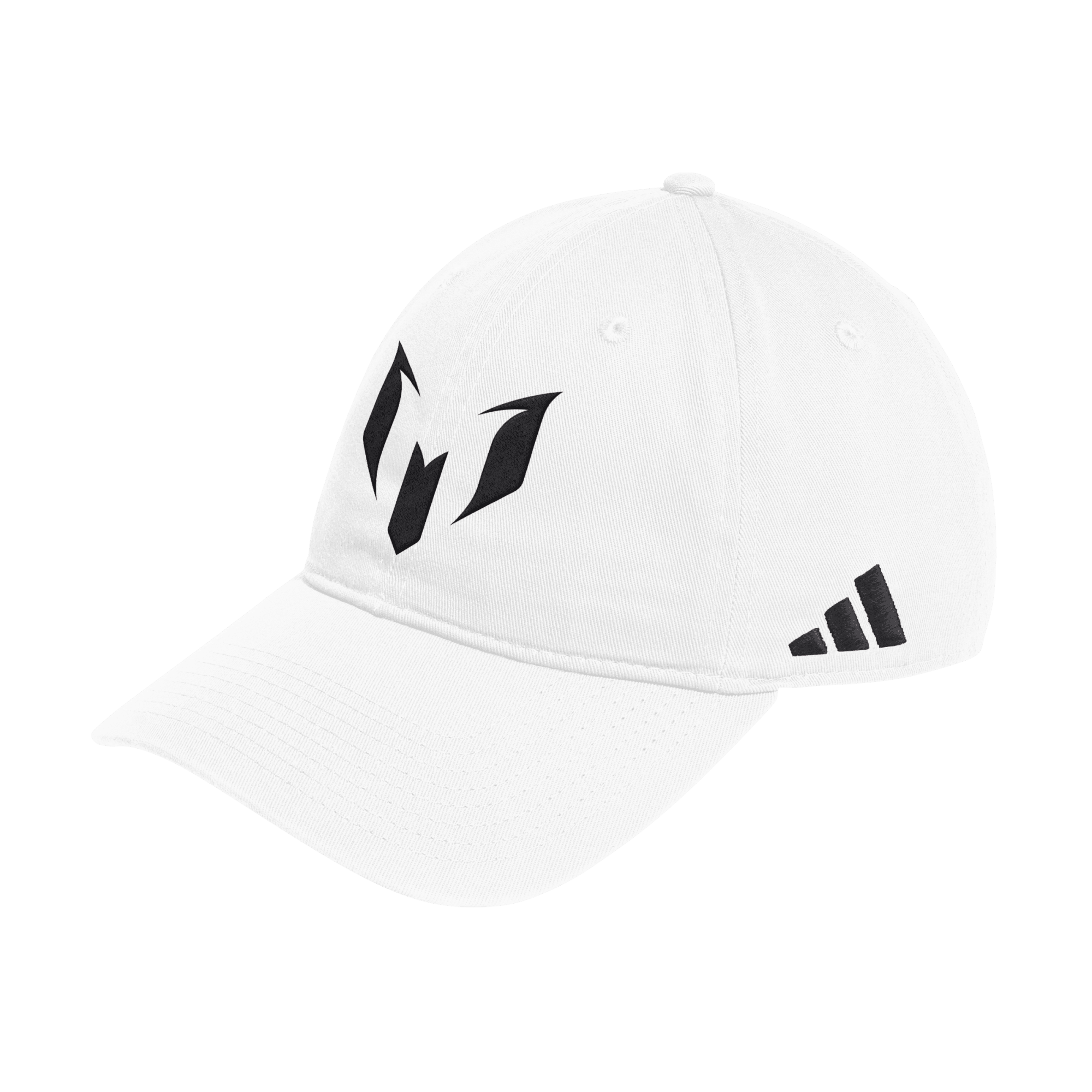 Gorra de béisbol ajustable con lavado de Messi de Adidas