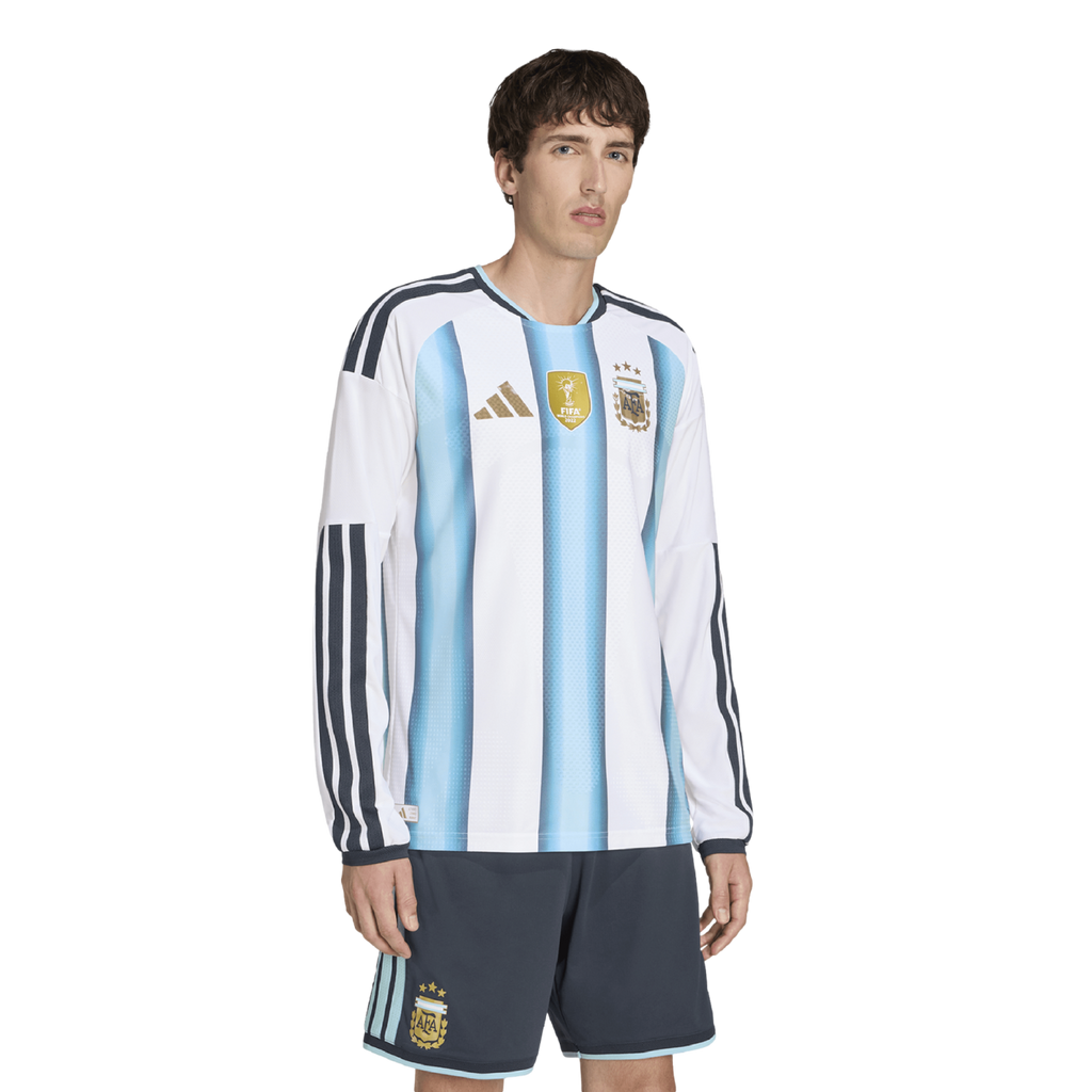 Adidas Argentina 2026 Authentic Long Sleeve Home Jersey Soccer
