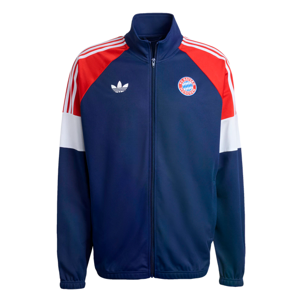 FC Bayern München  track jacket Adidas Bayern Munich Lifestyler Track Top Jacket Soccer KC7796 Blue