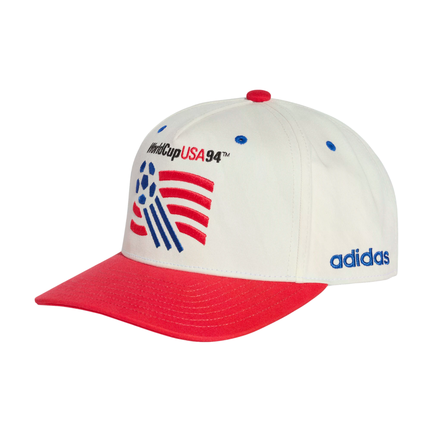 World Cup USA 94 Graphic Cap Soccer KE9642 White World Cup USA 94 Graphic Cap Soccer KE9642 White