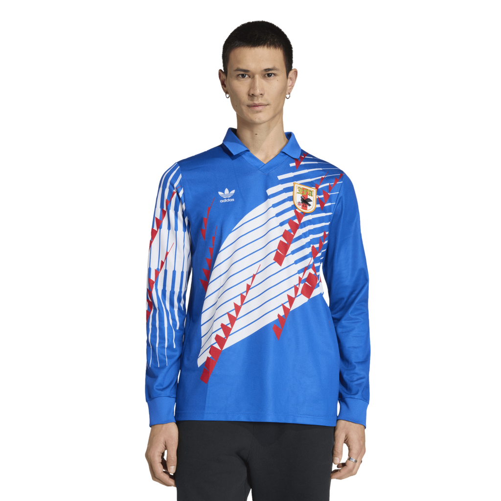 Japan Retro 1993 Long Sleeve Home Jersey Soccer KT0827 Blue