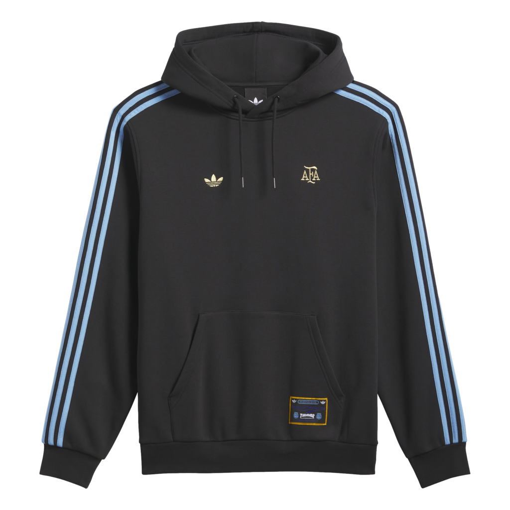 Argentina x Thrasher Hoodie Soccer KX4547 Black