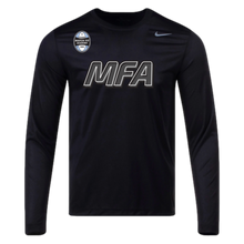 MFA Coach Nike Paint Logo Legend Long Sleeve Tee - Black