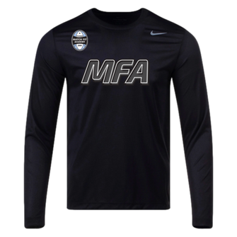 MFA Coach Nike Paint Logo Legend Long Sleeve Tee - Black