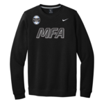 MFA Coach Nike Paint Logo Crew Sweatshirt - Black