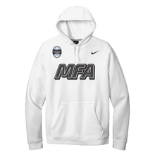 MFA Coach Nike Paint Logo Hoodie - White