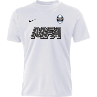 MFA Coach Nike Paint Logo Legend Short Sleeve Tee - White