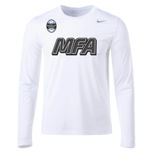 MFA Coach Nike Paint Logo Legend Long Sleeve Tee - White
