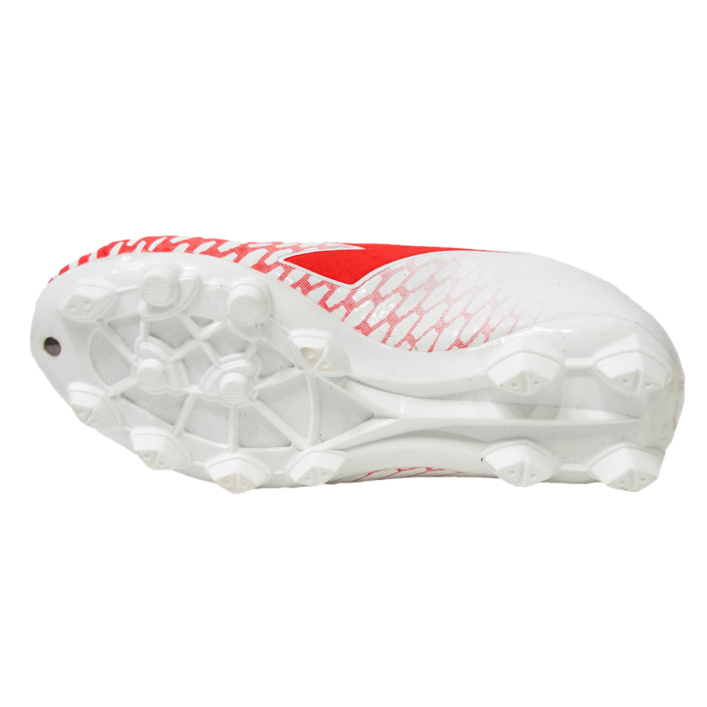 Diadora SMU Cattura LPU Youth Firm Ground Soccer Cleats - White / Red