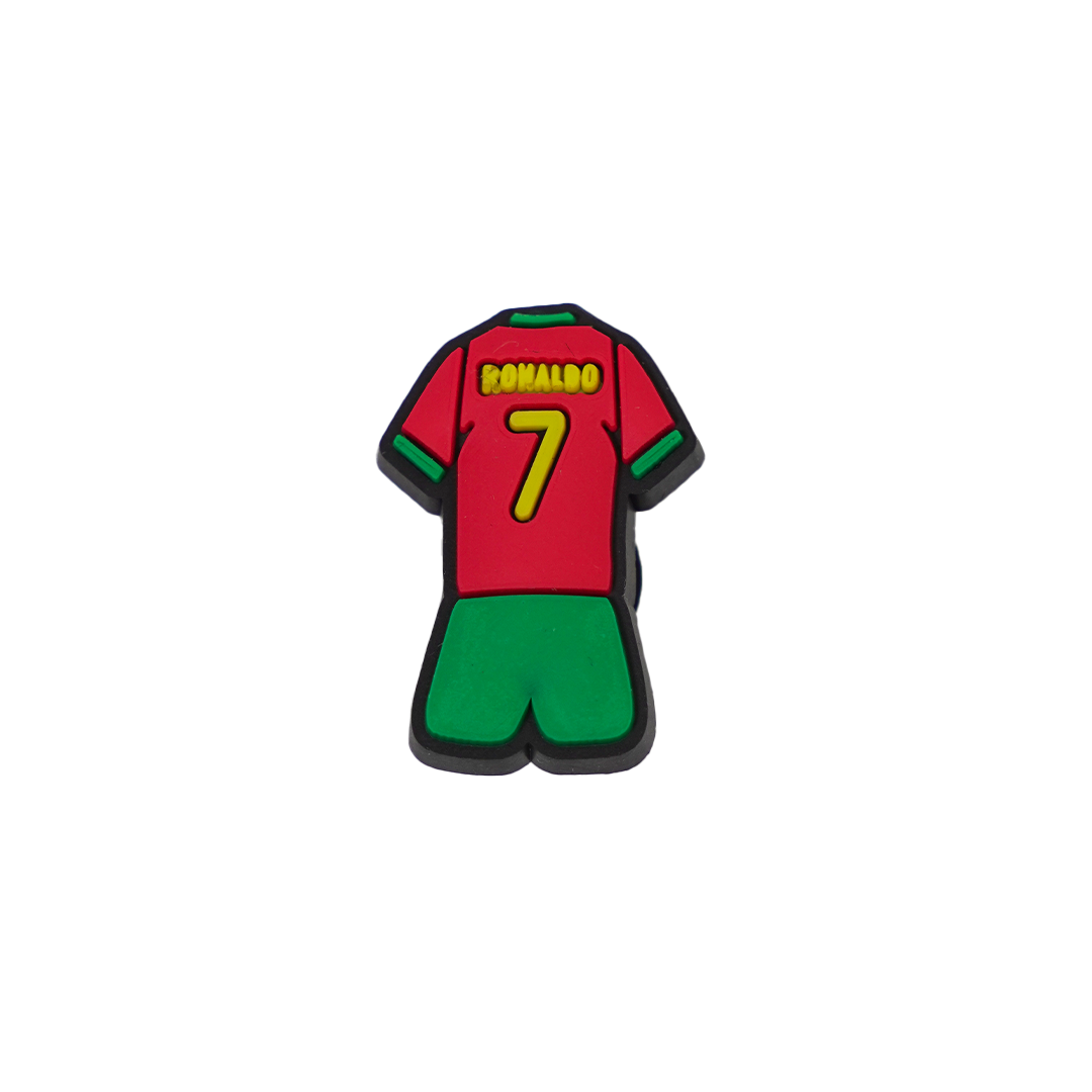 Soccer Croc Charm