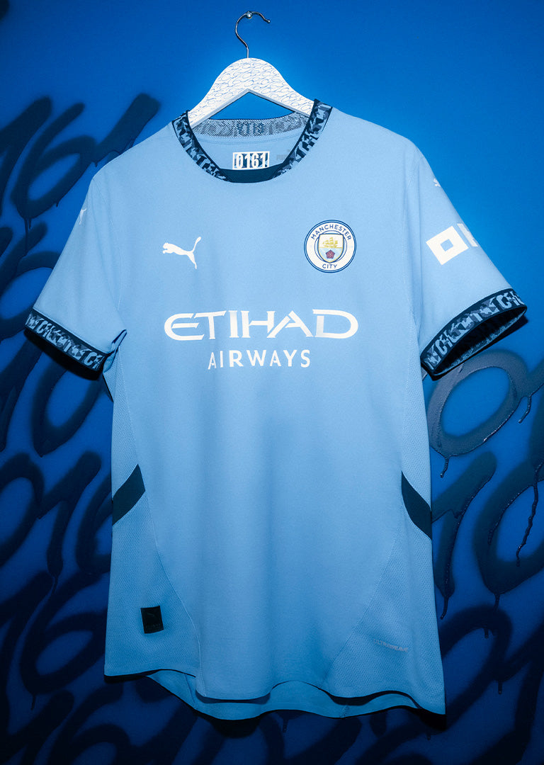 Puma Manchester City 23/24 Authentic Away Jersey Soccer 770448-02 White