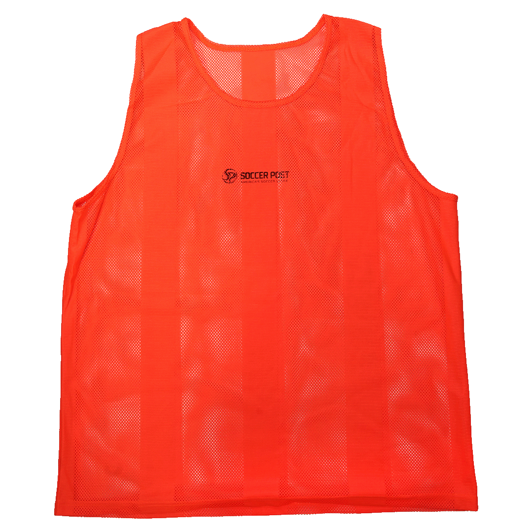 Soccer Post Scrimmage Vests - Pack of 12 [Orange]