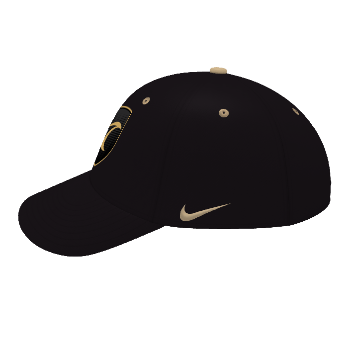 Nike Surf Team Rise Custom Hat - Black/Gold