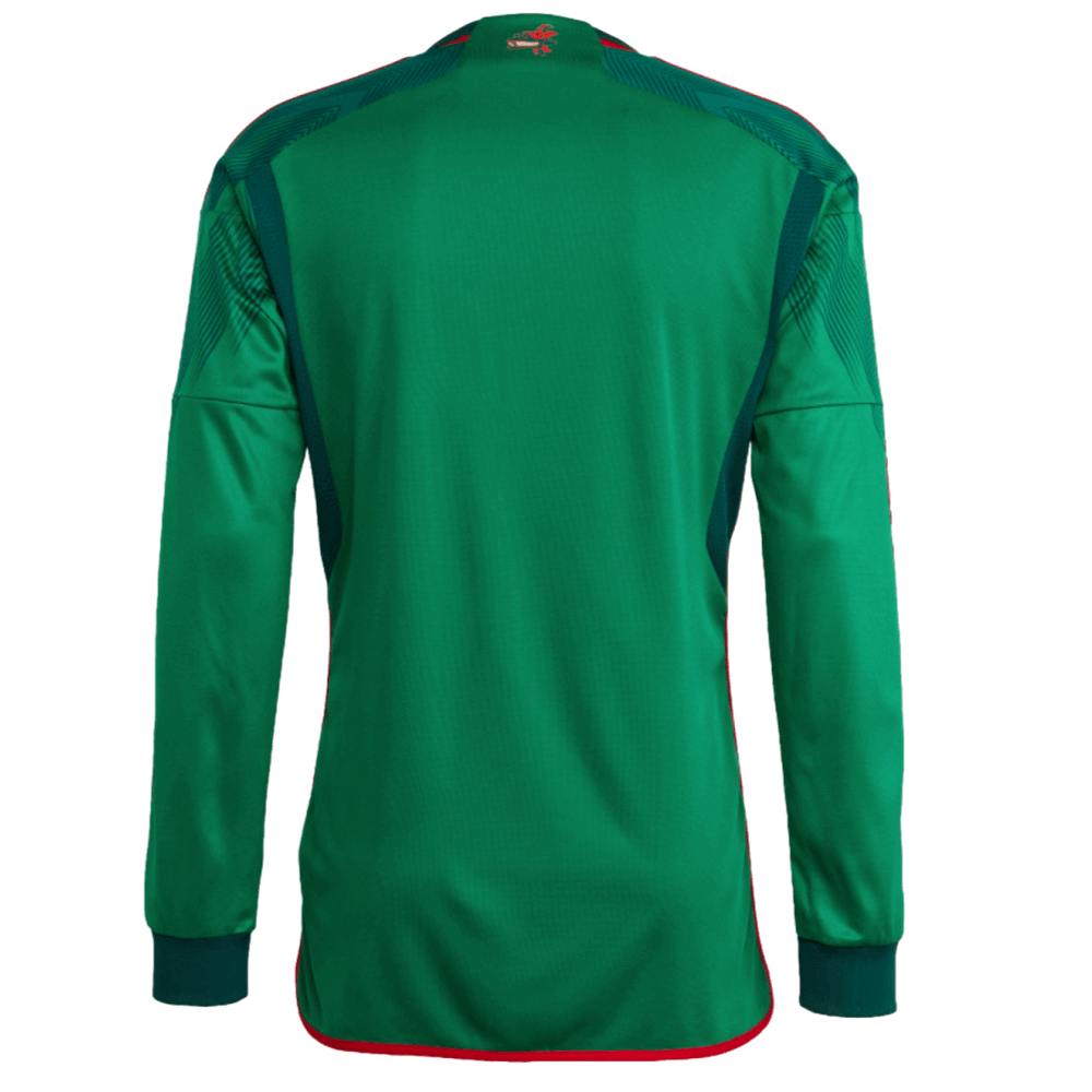 Adidas Mexico 2022 Long Sleeve Home Jersey