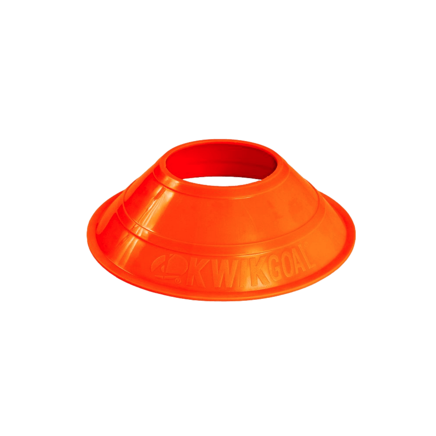 Kwik Goal Mini Disc Cones (25 pack) [Hi-Vis Orange] 6A1421