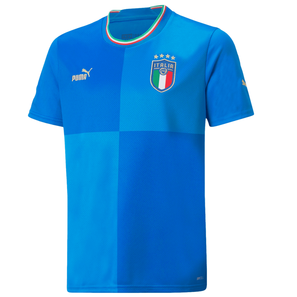 Puma Italy FIGC 2022 Youth Home Jersey