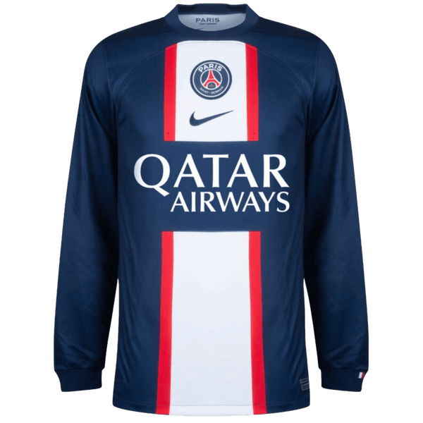 Nike Paris Saint-Germain 22/23 Long Sleeve Home Jersey Nike Paris Saint-Germain 22/23 Long Sleeve Home Jersey