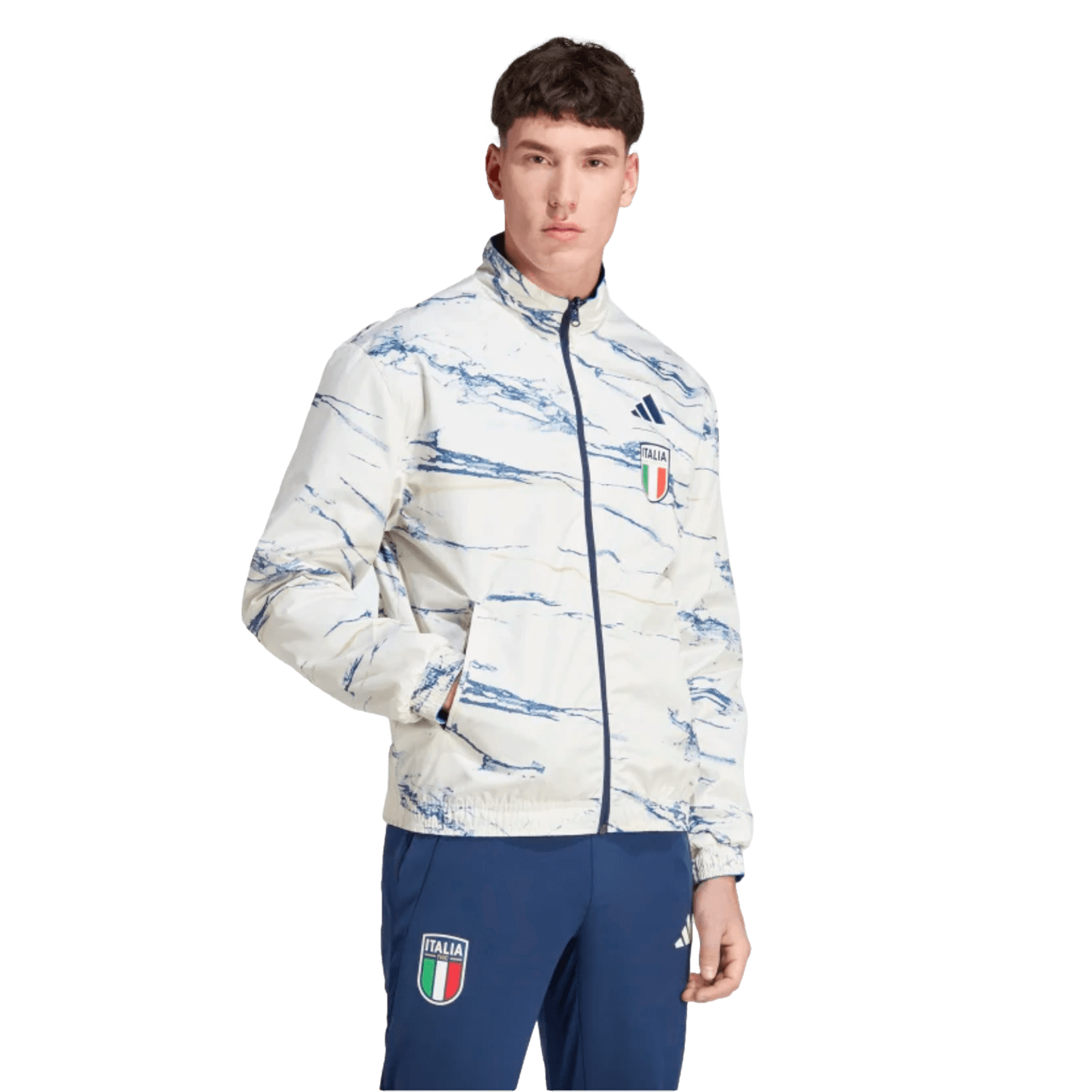 Adidas Italy Reversible Anthem Jacket