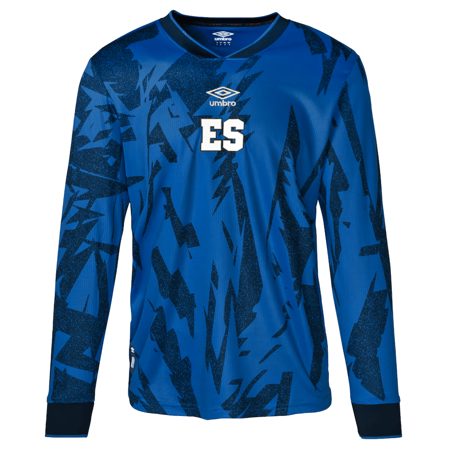 Camiseta Umbro El Salvador 2023 Primera Equipación Manga Larga