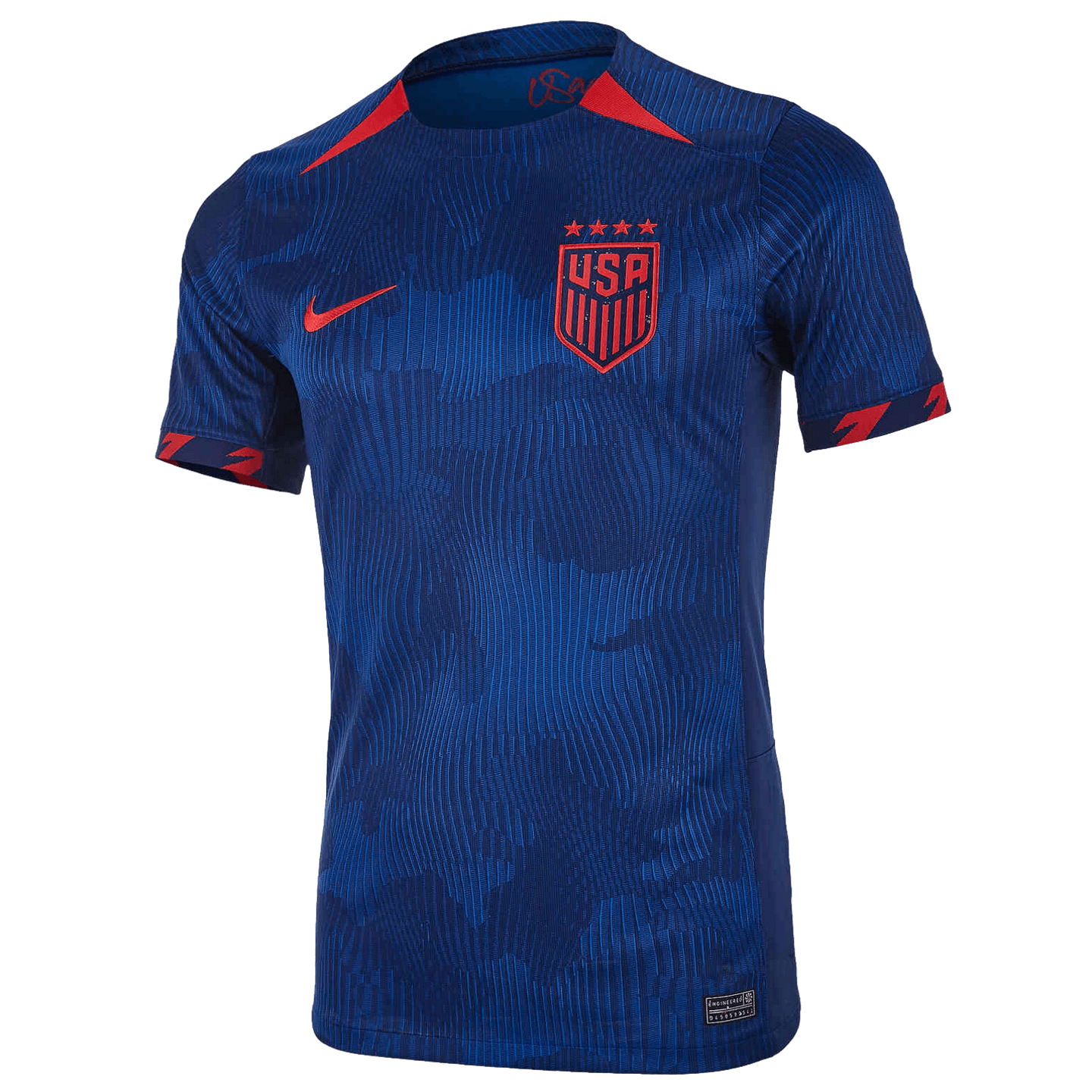 Camiseta visitante de 4 estrellas de Nike USA 2023